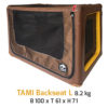 TAMI Backseat L - Auto Hundebox mit Airbagfunktion