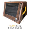 TAMI L - Kofferraum Hundebox mit Airbagfunktion
