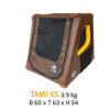 TAMI XS - Kofferraum Hundebox mit Airbagfunktion