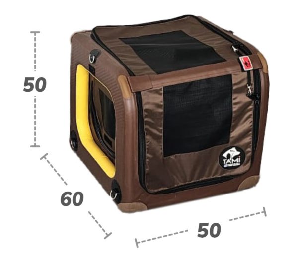 TAMI Backseat XS - Hunde Transportbox mit Airbagfunktion