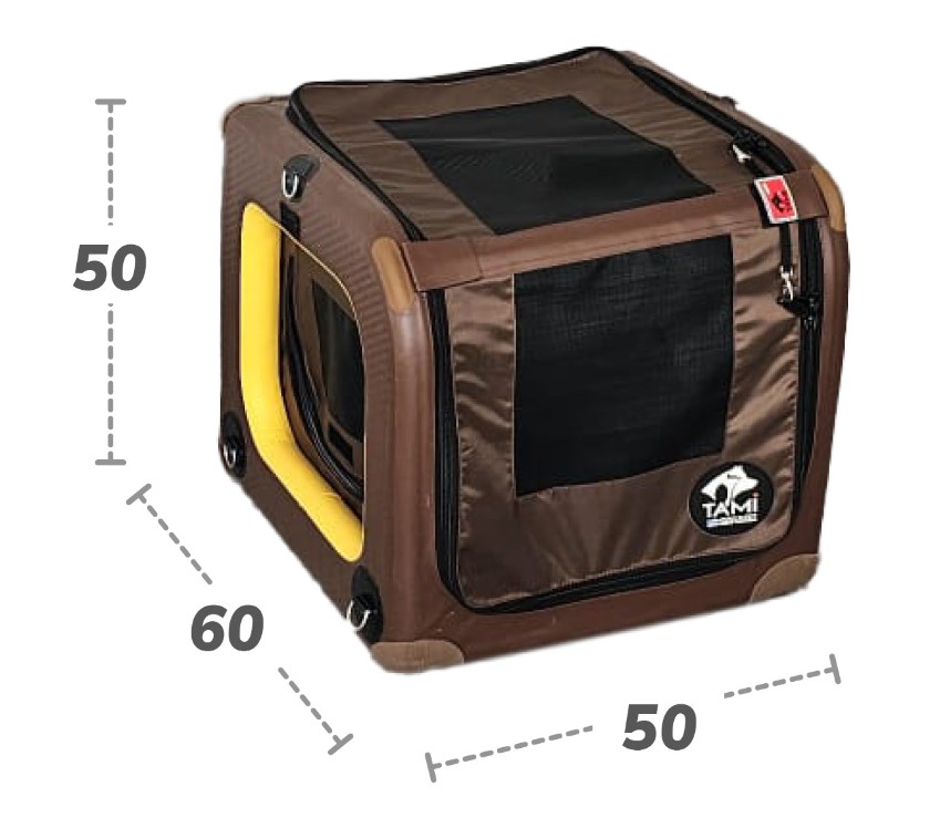 TAMI Backseat XS - Hunde Transportbox mit Airbagfunktion